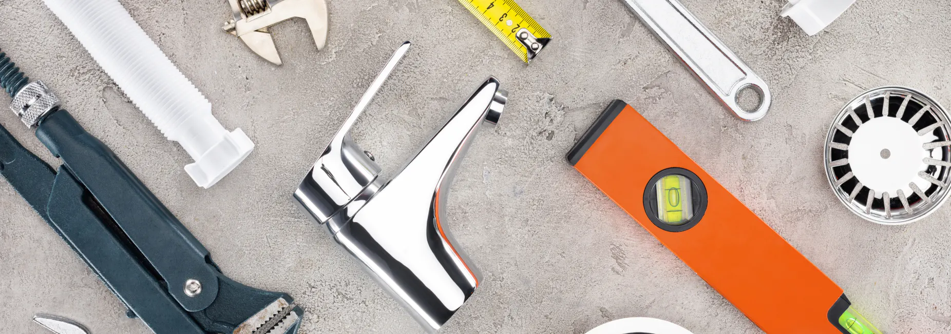 bunch of plumbing tools on a table brandon ms