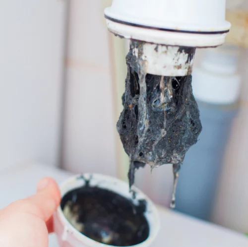 close up of a dirty drainage sink brandon ms